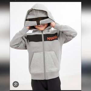 Mandalorian Hoodie Hanna Anderson 4T Star Wars Mando